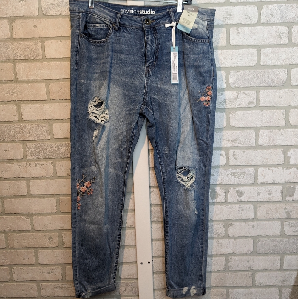 Envision studio jeans, NEW with tags, sz 16.